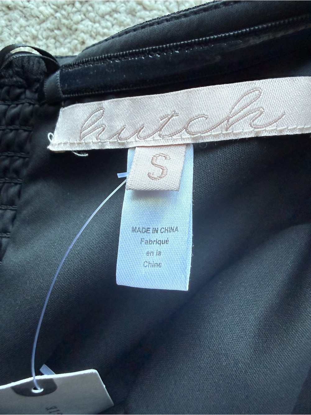 Hutch Anthropologie strapless Black Romper - Picture 4 of 8